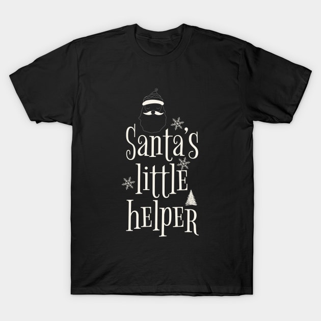 Santa's little helper T-Shirt by Nikki_Arts